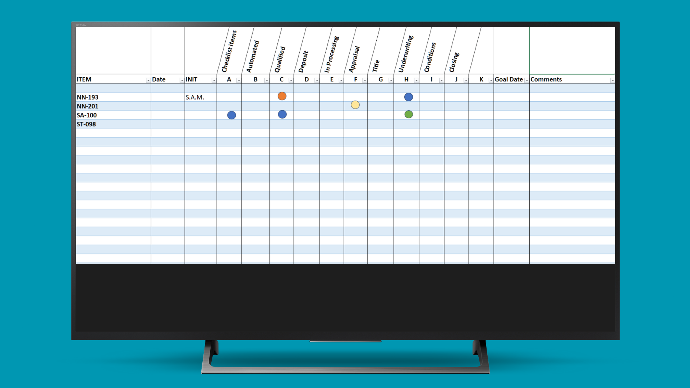 SmartTV Grid Display Format